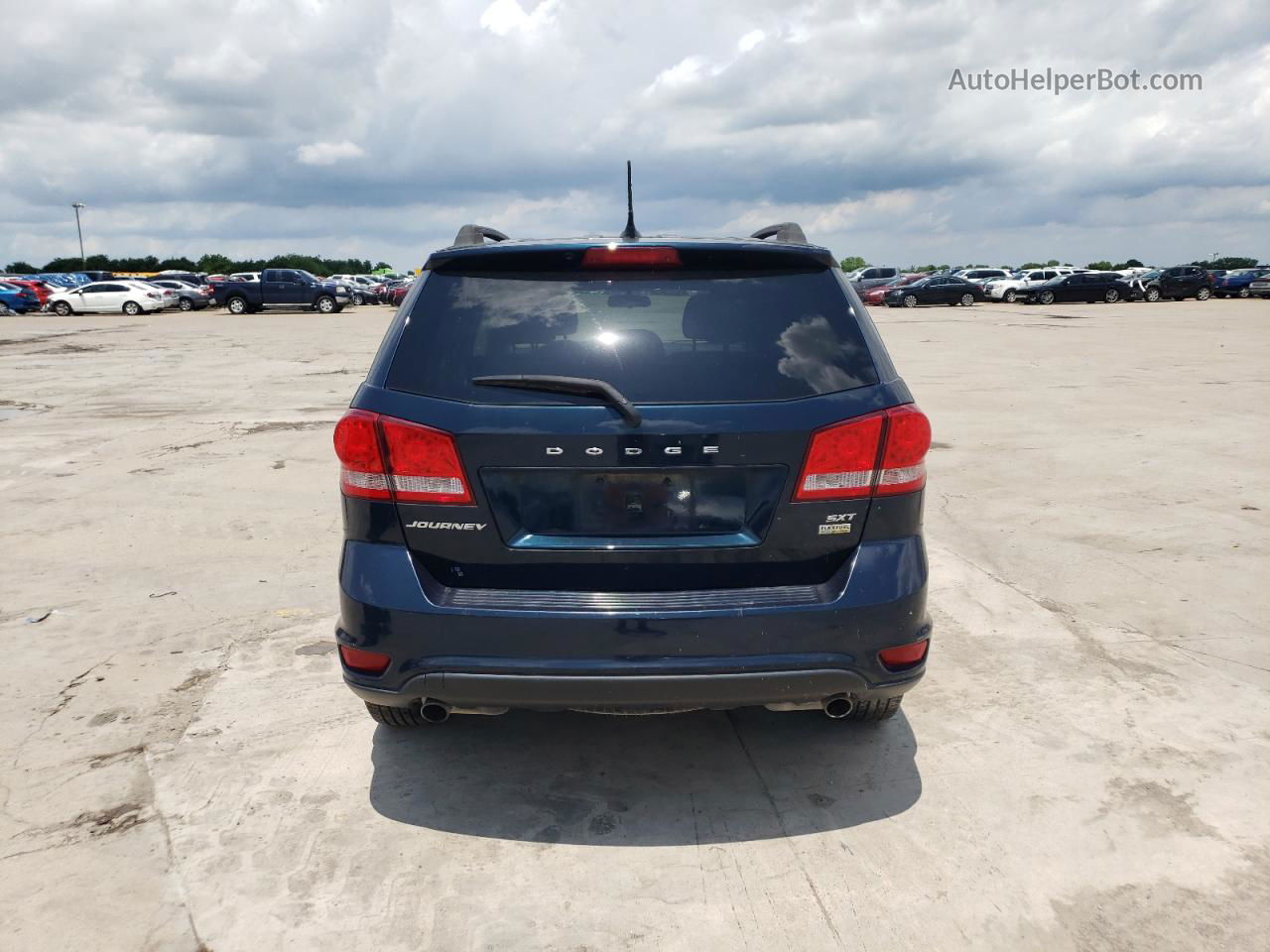 2015 Dodge Journey Sxt Blue vin: 3C4PDCBG1FT743325