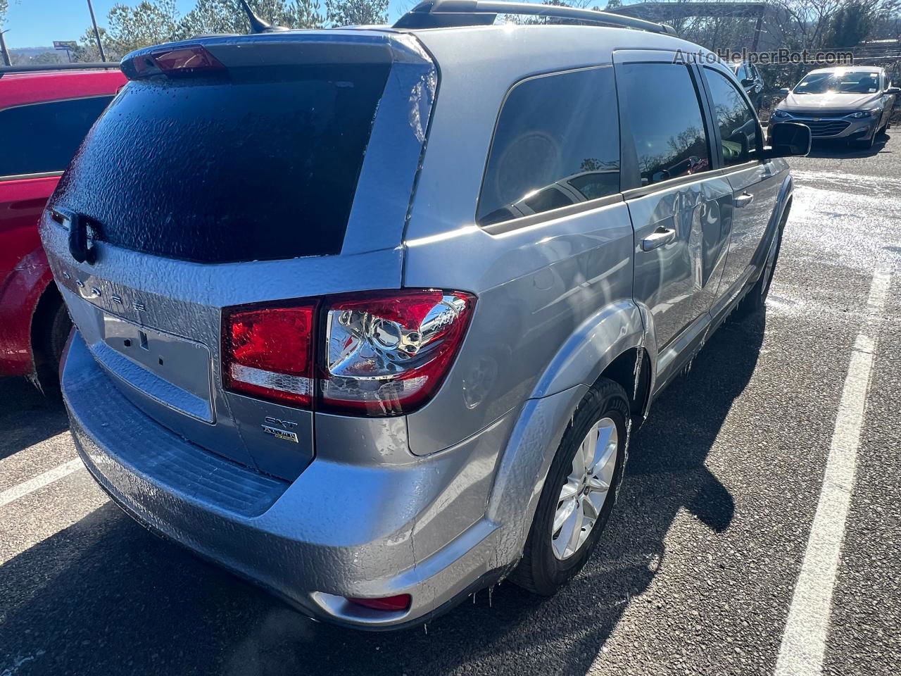 2015 Dodge Journey Sxt Silver vin: 3C4PDCBG1FT754678