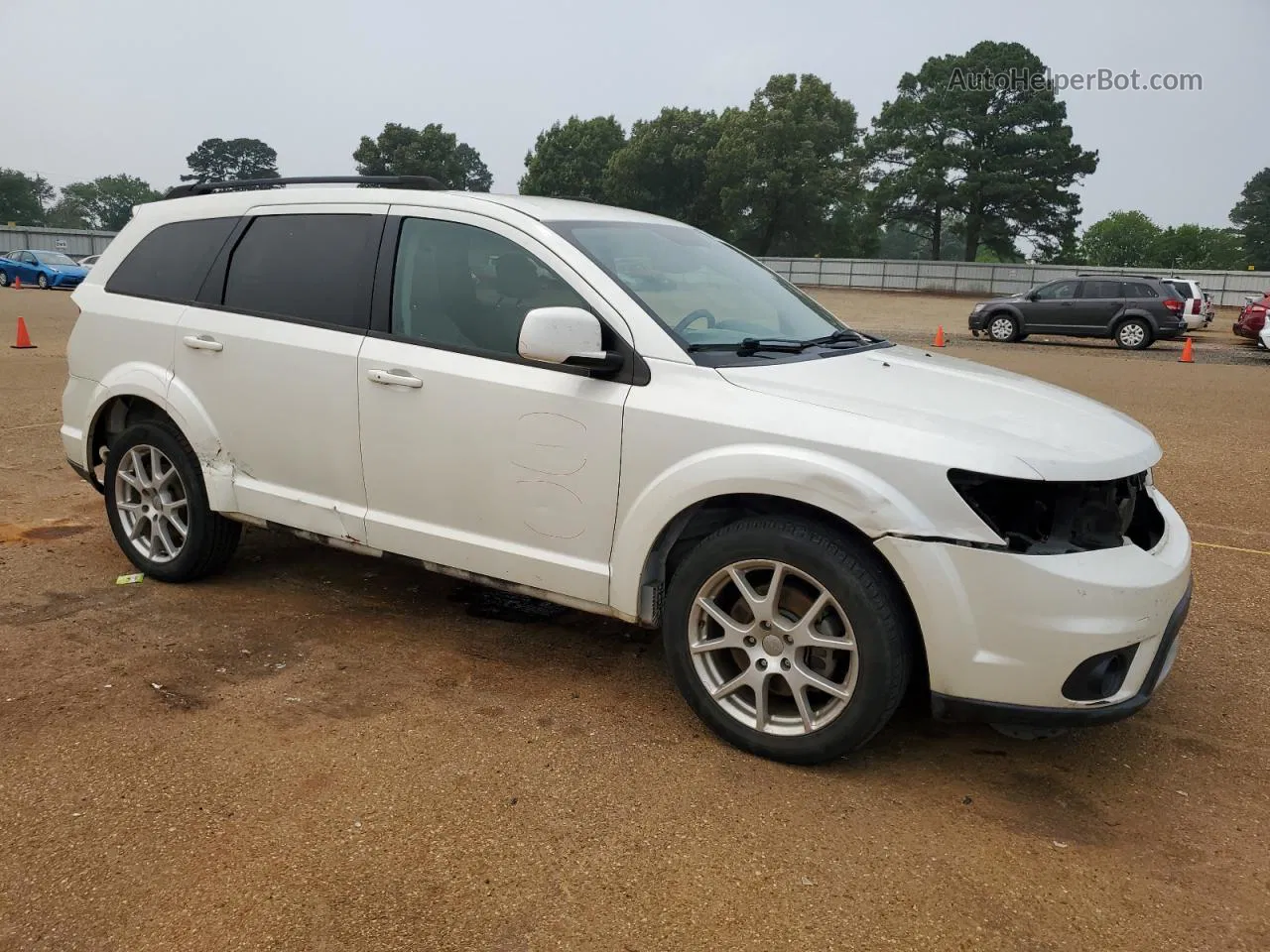 2016 Dodge Journey Sxt White vin: 3C4PDCBG1GT104105