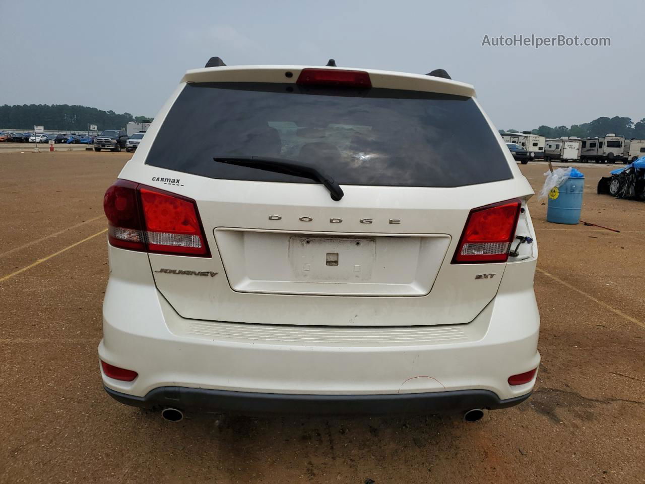 2016 Dodge Journey Sxt White vin: 3C4PDCBG1GT104105