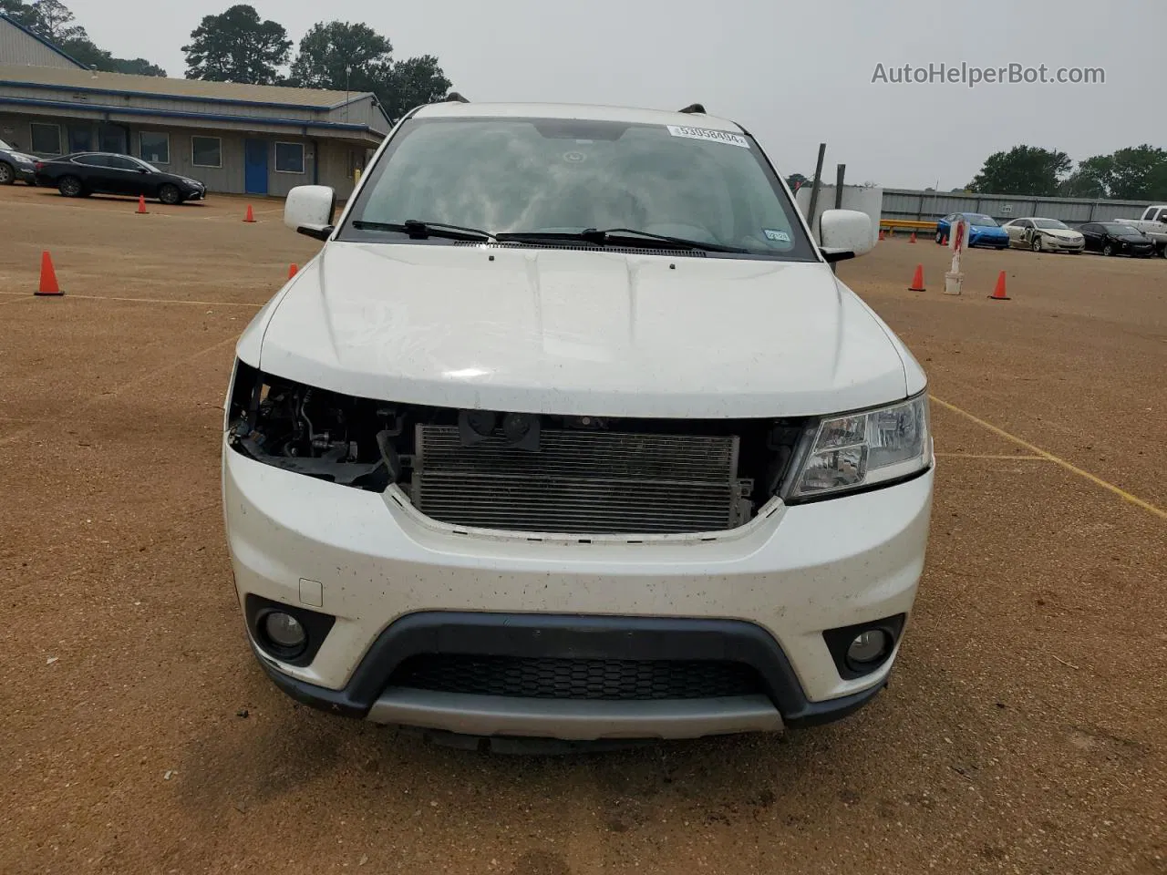 2016 Dodge Journey Sxt White vin: 3C4PDCBG1GT104105