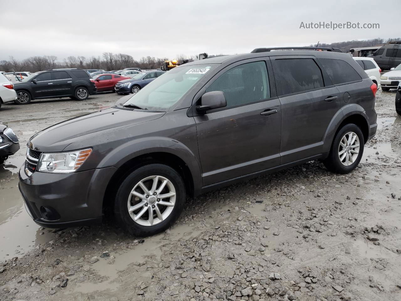 2016 Dodge Journey Sxt Charcoal vin: 3C4PDCBG1GT233364