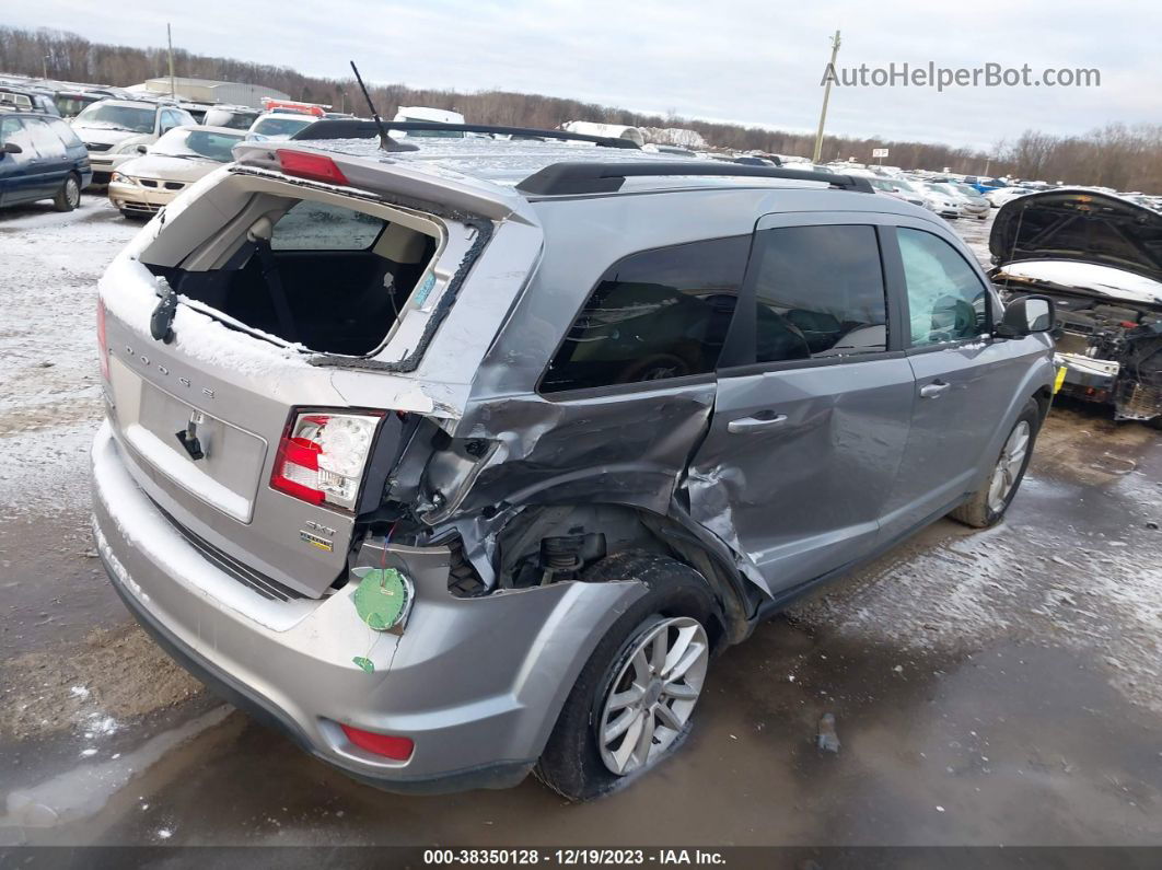 2017 Dodge Journey Sxt Silver vin: 3C4PDCBG1HT518776