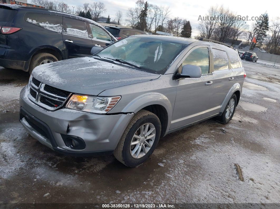 2017 Dodge Journey Sxt Silver vin: 3C4PDCBG1HT518776