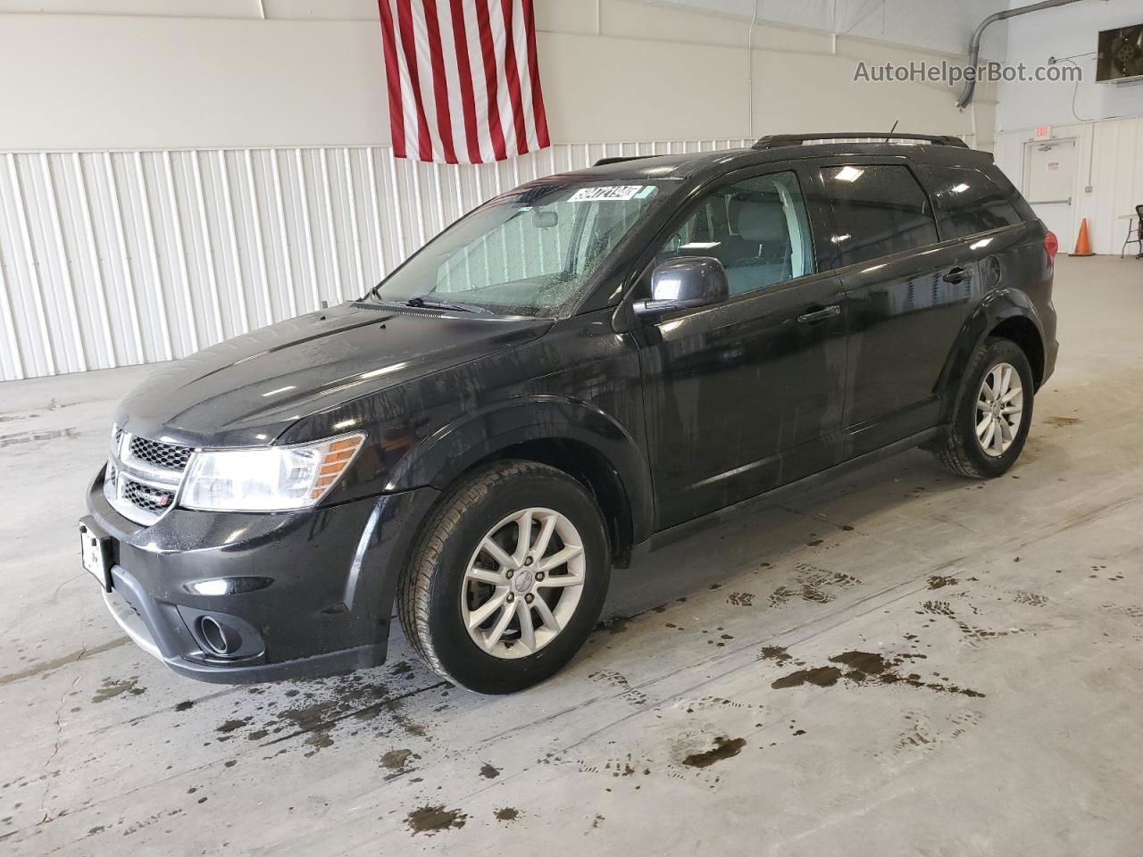 2017 Dodge Journey Sxt Черный vin: 3C4PDCBG1HT530586