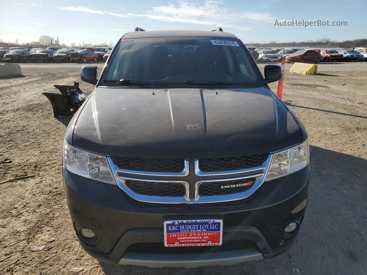 2017 Dodge Journey Sxt Черный vin: 3C4PDCBG1HT538249