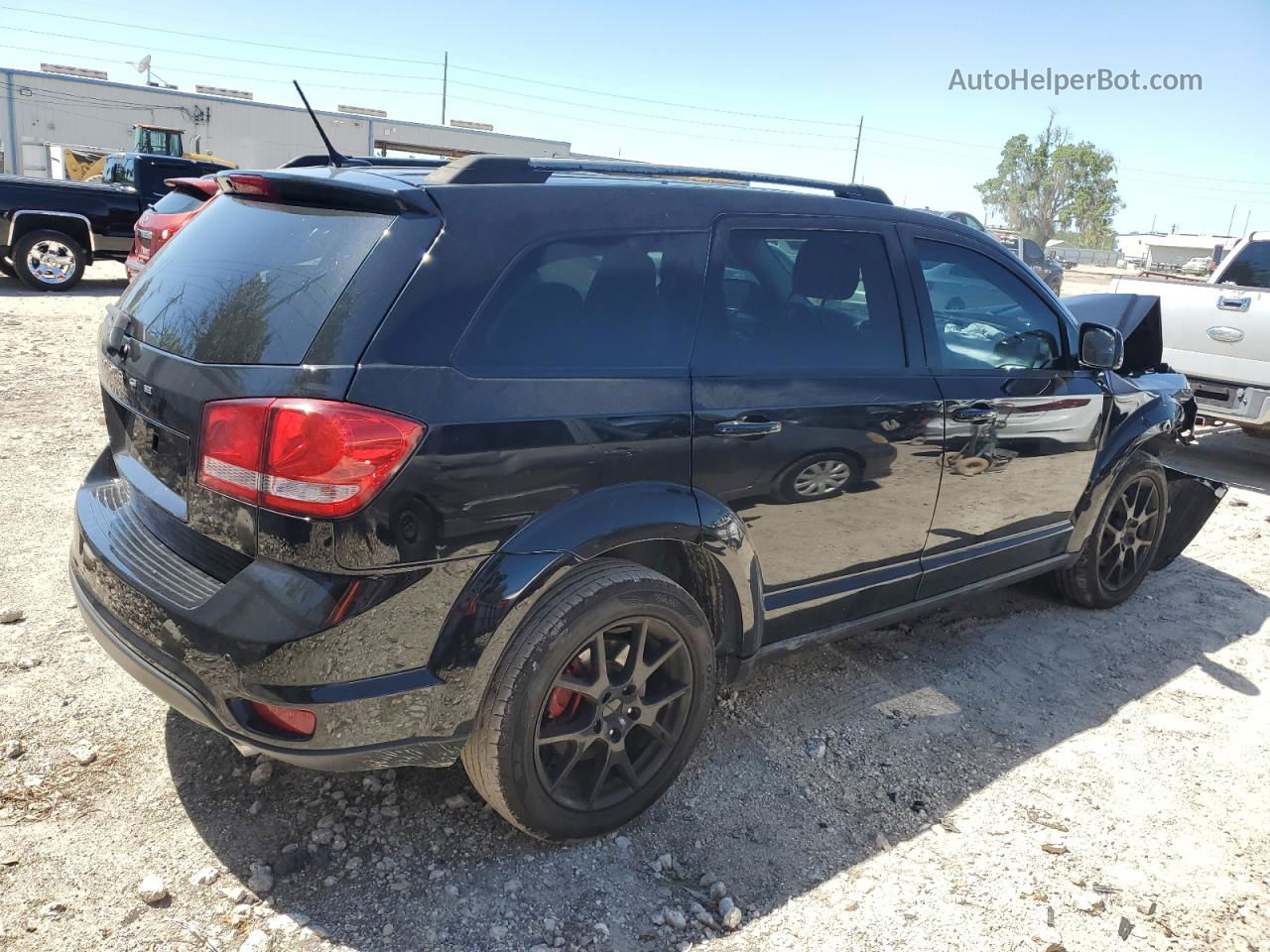 2017 Dodge Journey Sxt Black vin: 3C4PDCBG1HT670699