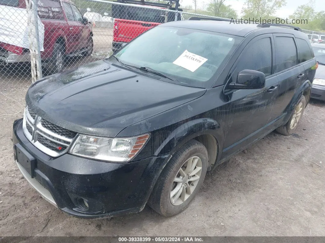 2014 Dodge Journey Sxt Черный vin: 3C4PDCBG2ET141497