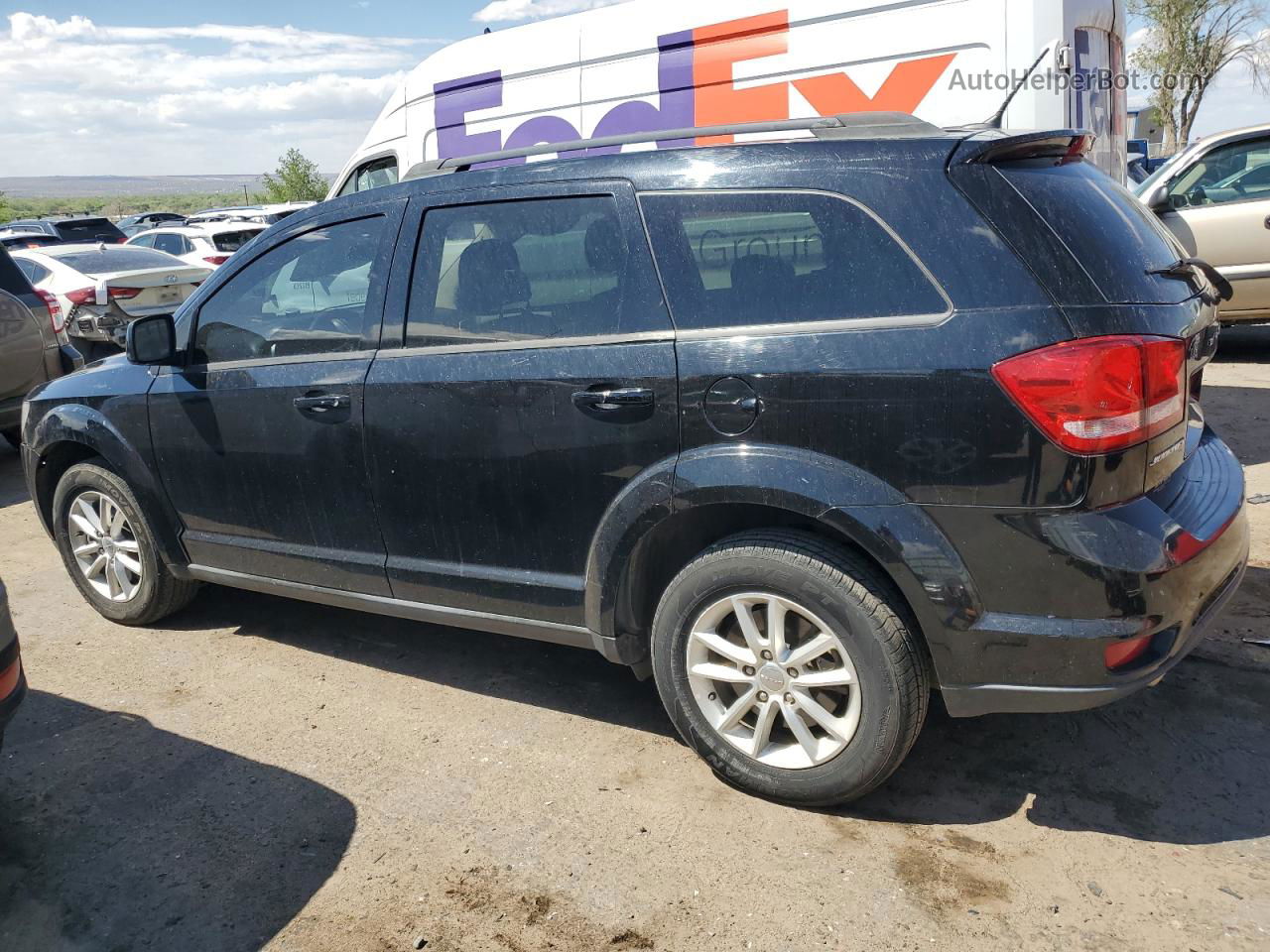 2014 Dodge Journey Sxt Black vin: 3C4PDCBG2ET175519