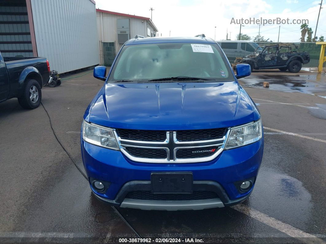 2015 Dodge Journey Sxt Blue vin: 3C4PDCBG2FT637269