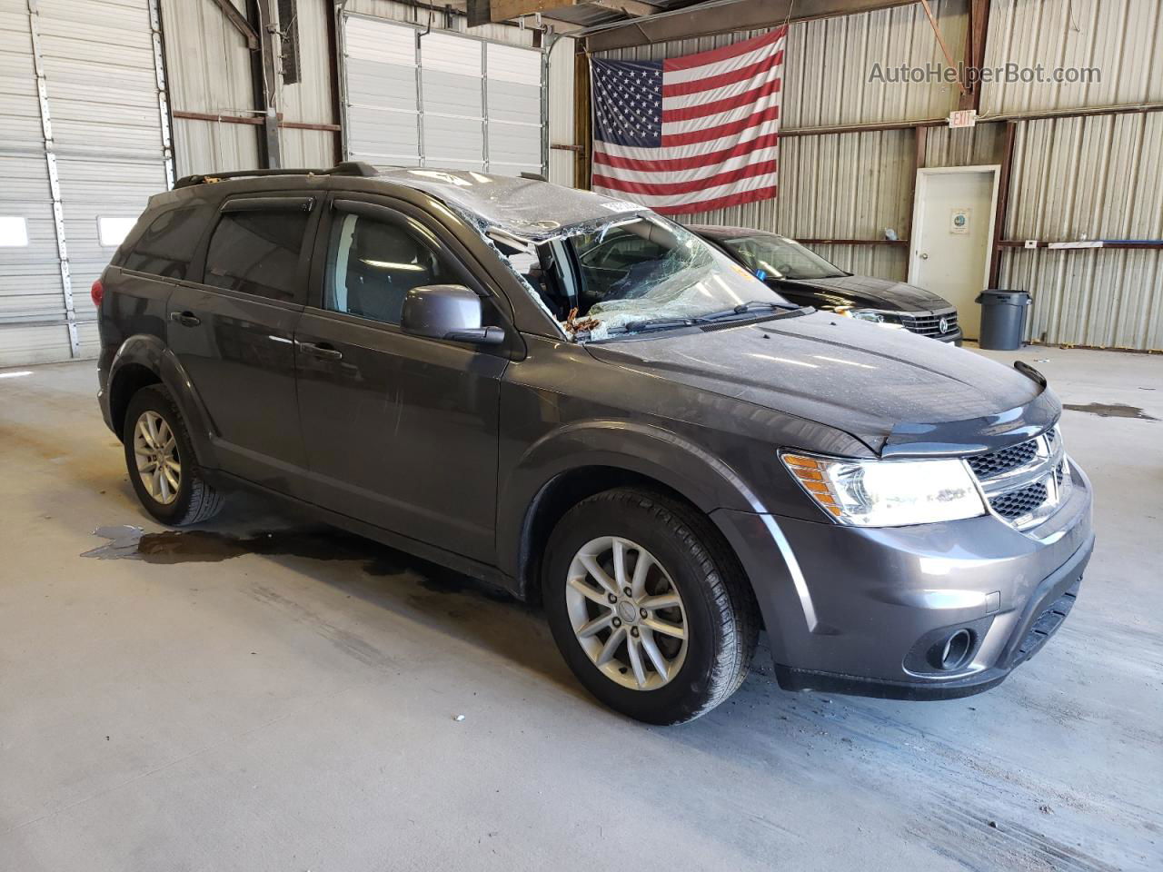 2015 Dodge Journey Sxt Gray vin: 3C4PDCBG2FT649440