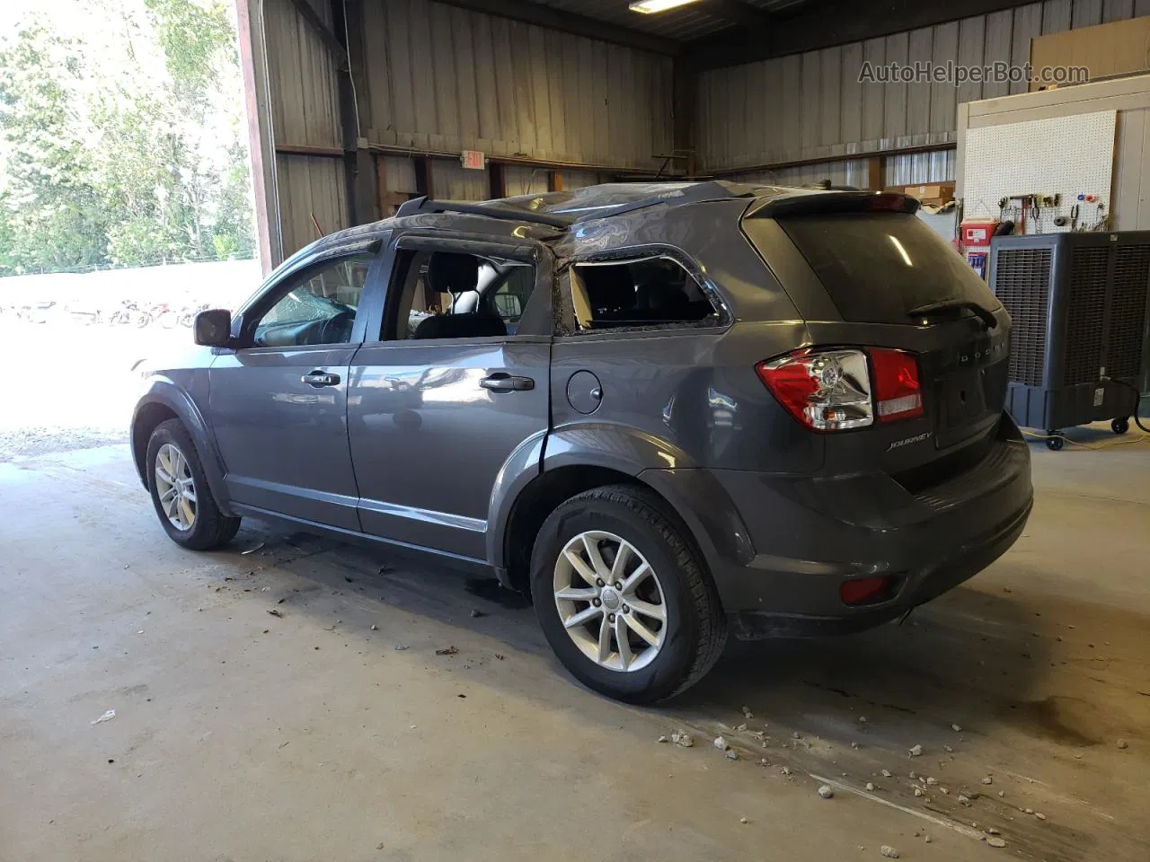 2015 Dodge Journey Sxt Gray vin: 3C4PDCBG2FT649440