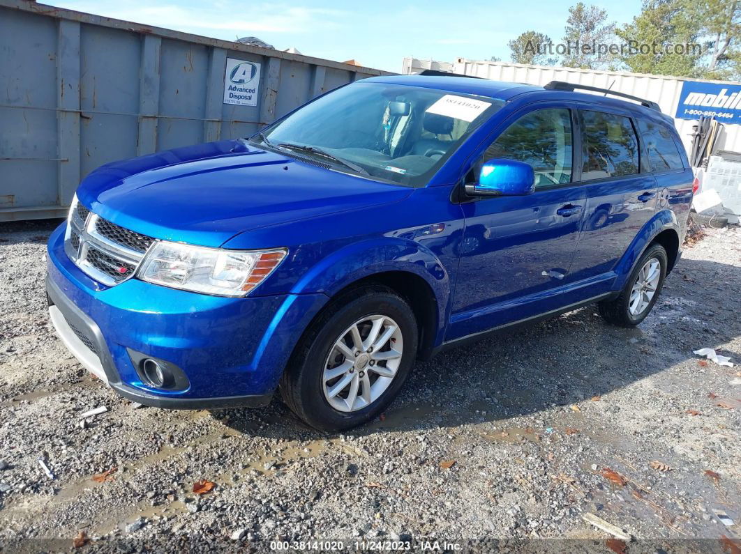 2015 Dodge Journey Sxt Синий vin: 3C4PDCBG2FT695219