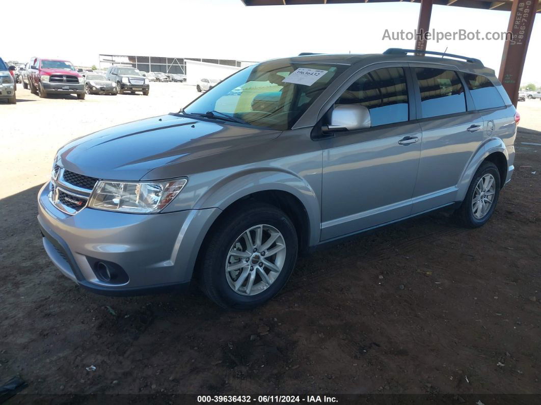 2016 Dodge Journey Sxt Silver vin: 3C4PDCBG2GT103819