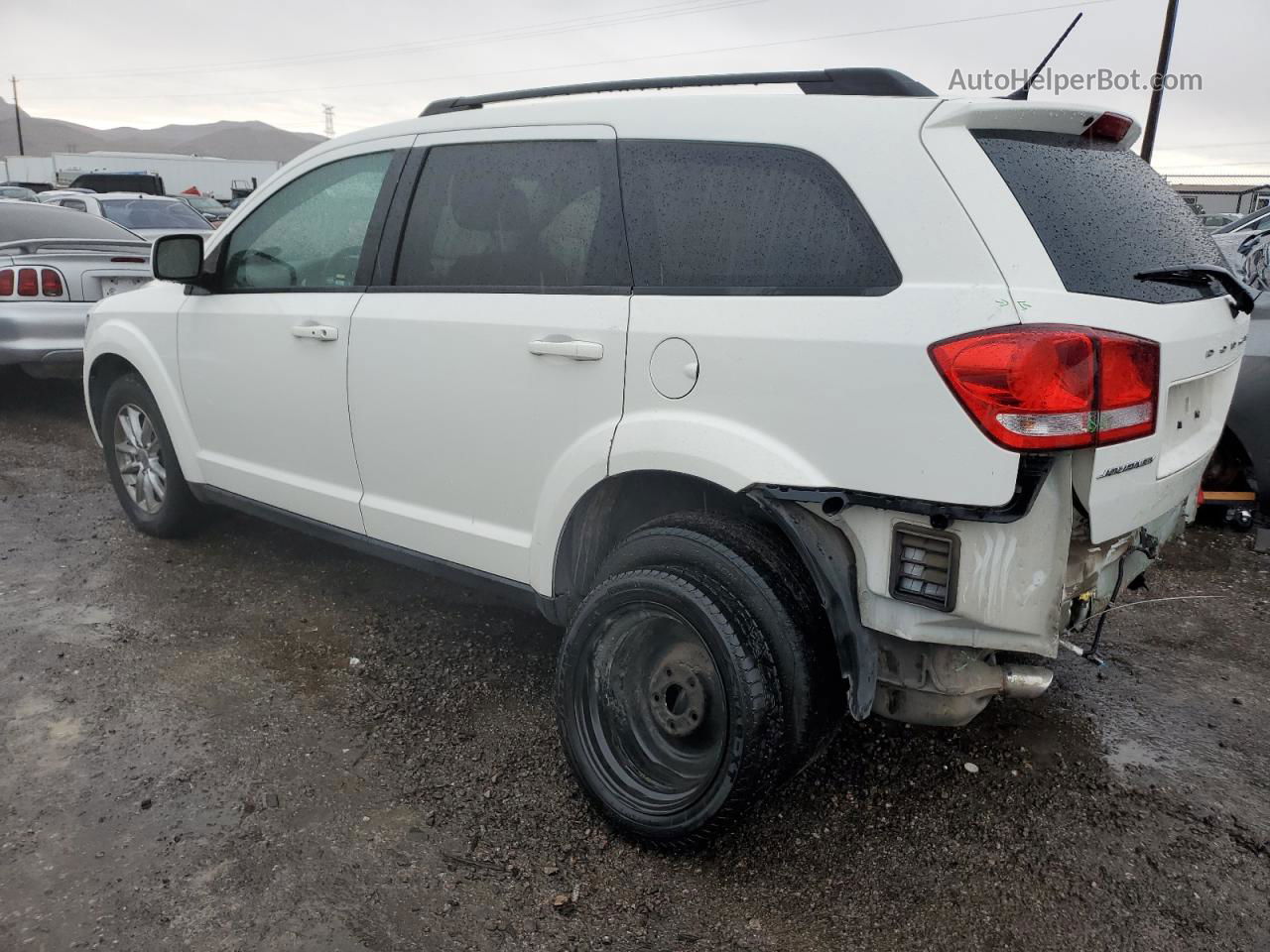 2016 Dodge Journey Sxt White vin: 3C4PDCBG2GT127358