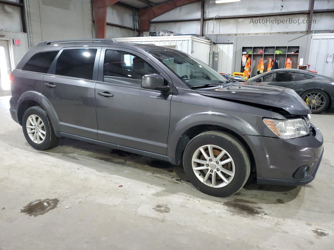 2016 Dodge Journey Sxt Gray vin: 3C4PDCBG2GT139462