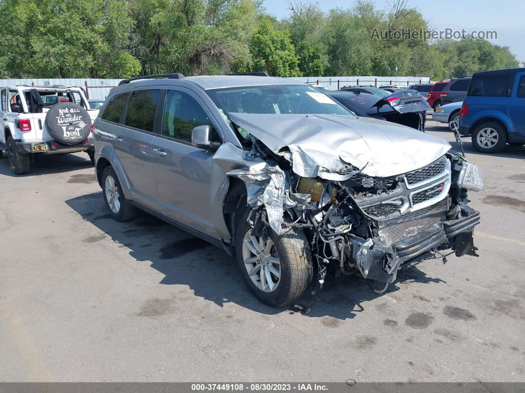 2016 Dodge Journey Sxt Silver vin: 3C4PDCBG2GT157430