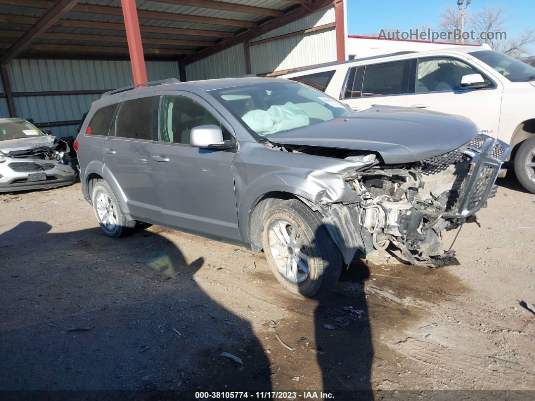 2017 Dodge Journey Sxt Silver vin: 3C4PDCBG2HT536476