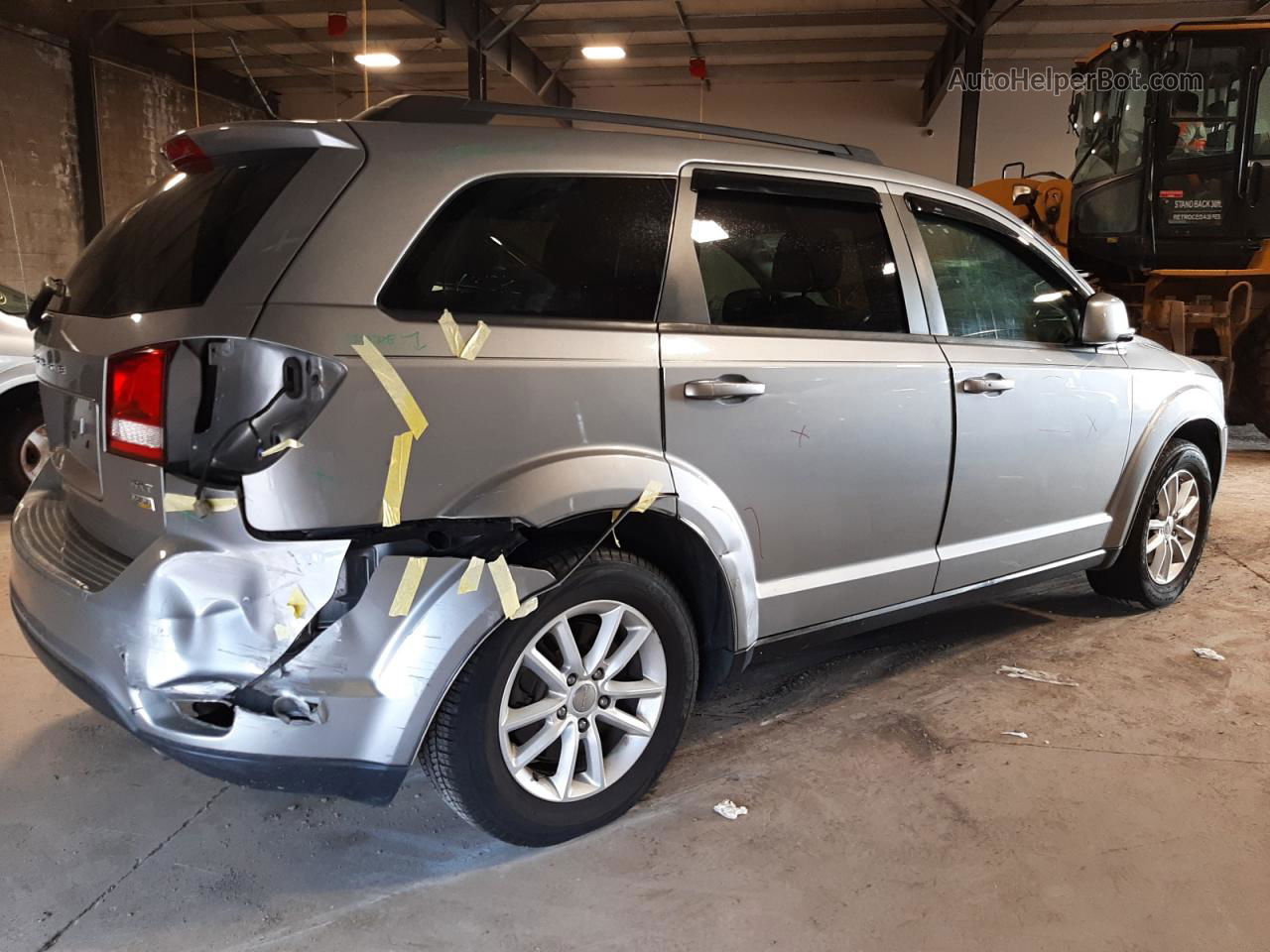 2017 Dodge Journey Sxt Gray vin: 3C4PDCBG2HT537210