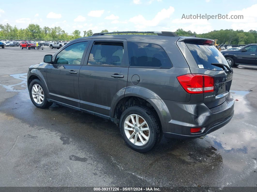 2017 Dodge Journey Sxt Gray vin: 3C4PDCBG2HT589971