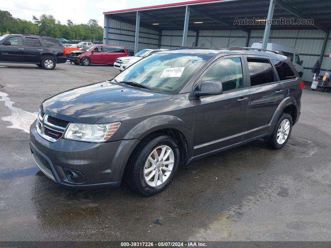 2017 Dodge Journey Sxt Gray vin: 3C4PDCBG2HT589971