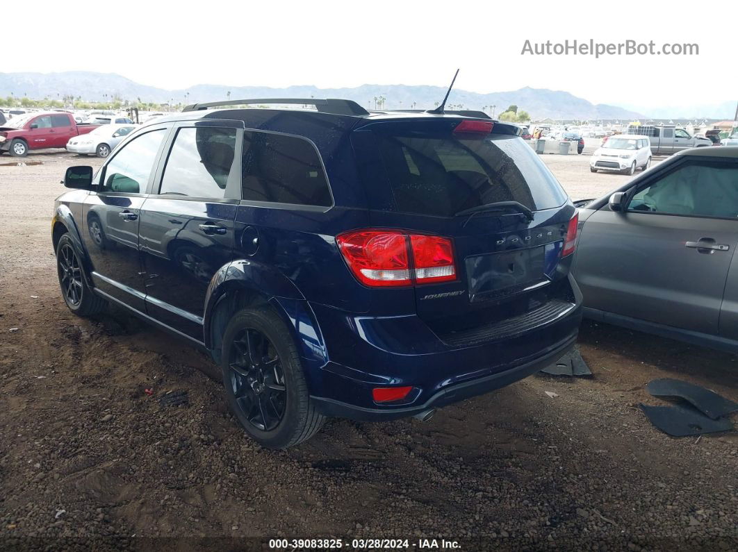 2017 Dodge Journey Sxt Blue vin: 3C4PDCBG2HT619809