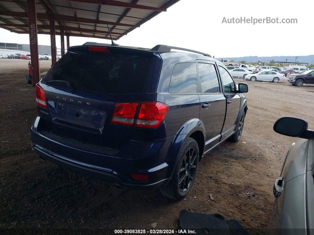 2017 Dodge Journey Sxt Blue vin: 3C4PDCBG2HT619809