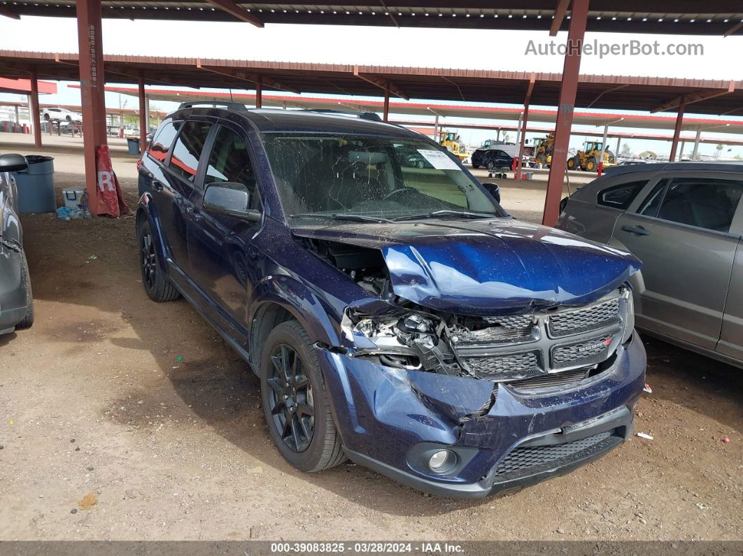 2017 Dodge Journey Sxt Blue vin: 3C4PDCBG2HT619809