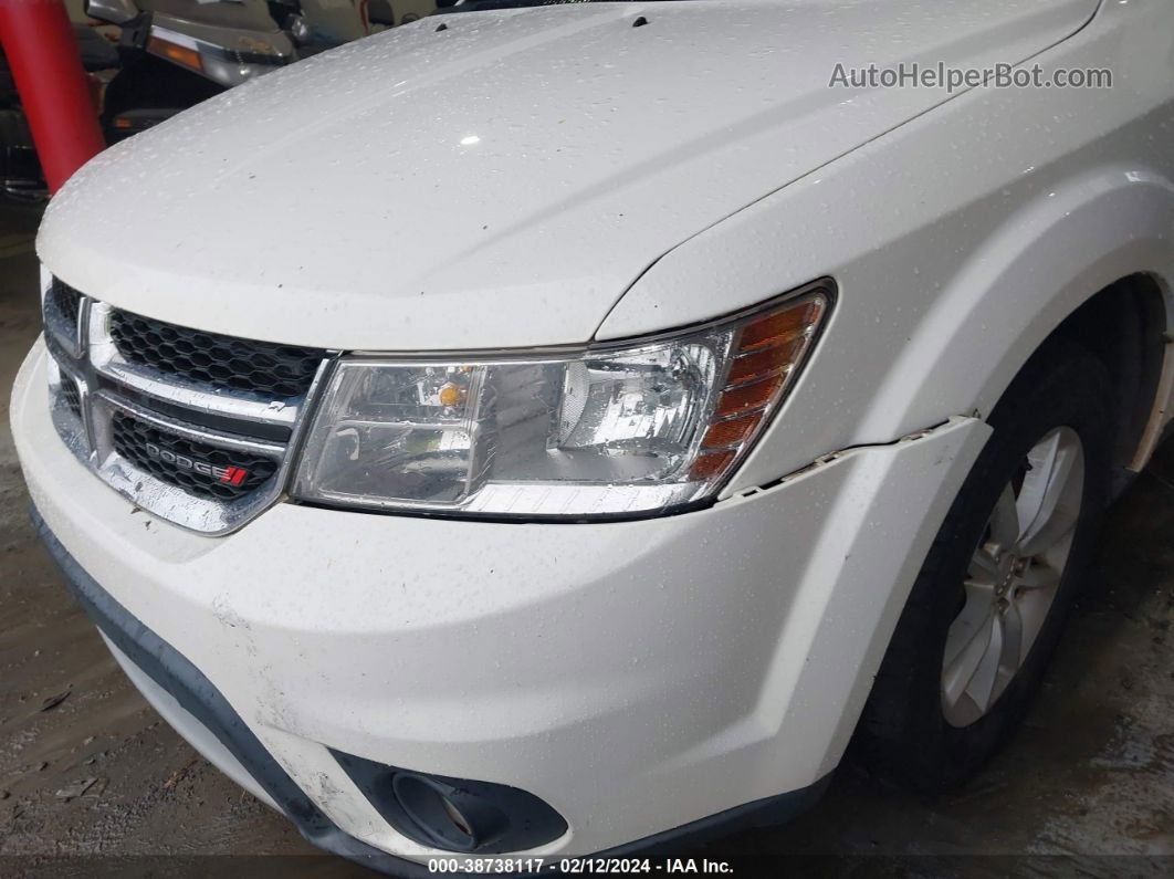 2014 Dodge Journey Sxt Белый vin: 3C4PDCBG3ET211105