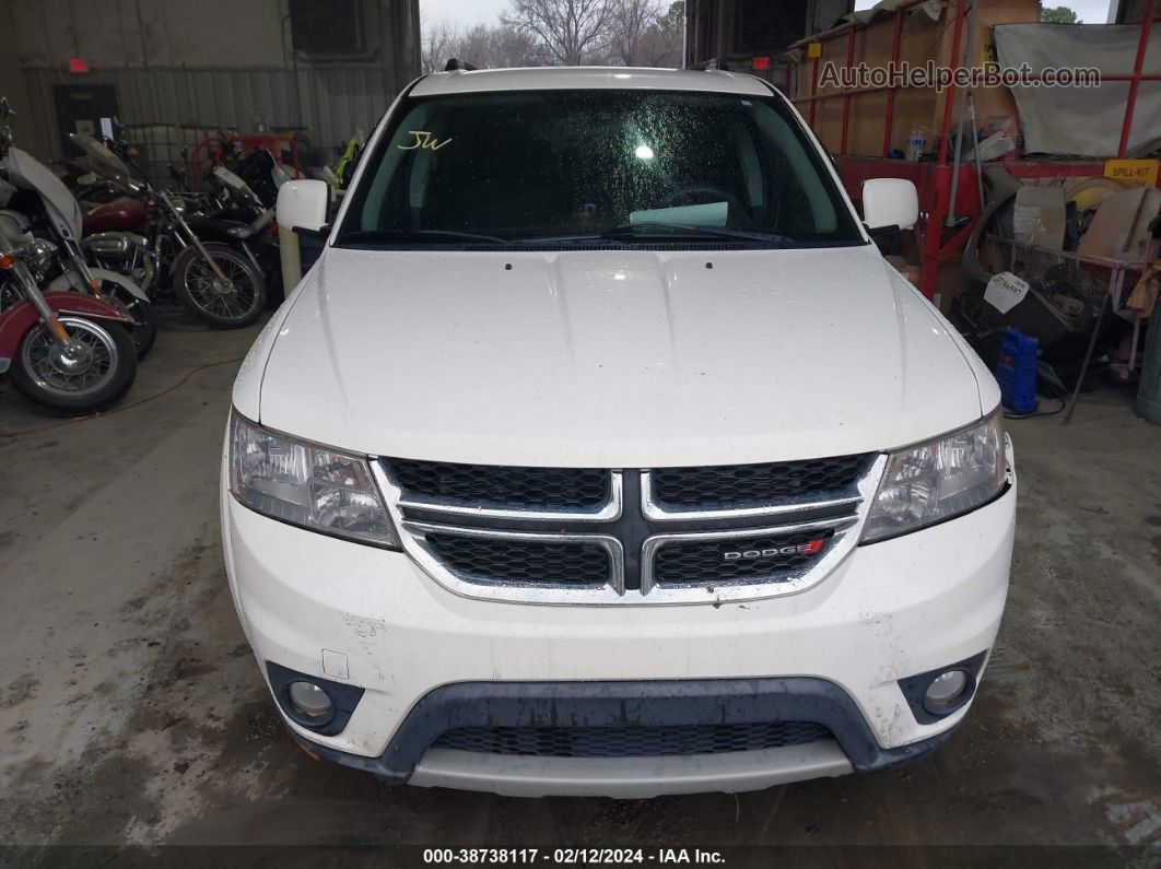 2014 Dodge Journey Sxt Белый vin: 3C4PDCBG3ET211105