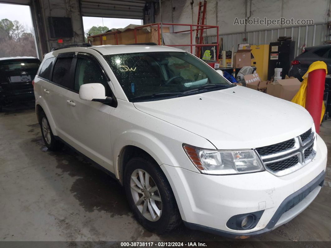 2014 Dodge Journey Sxt Белый vin: 3C4PDCBG3ET211105