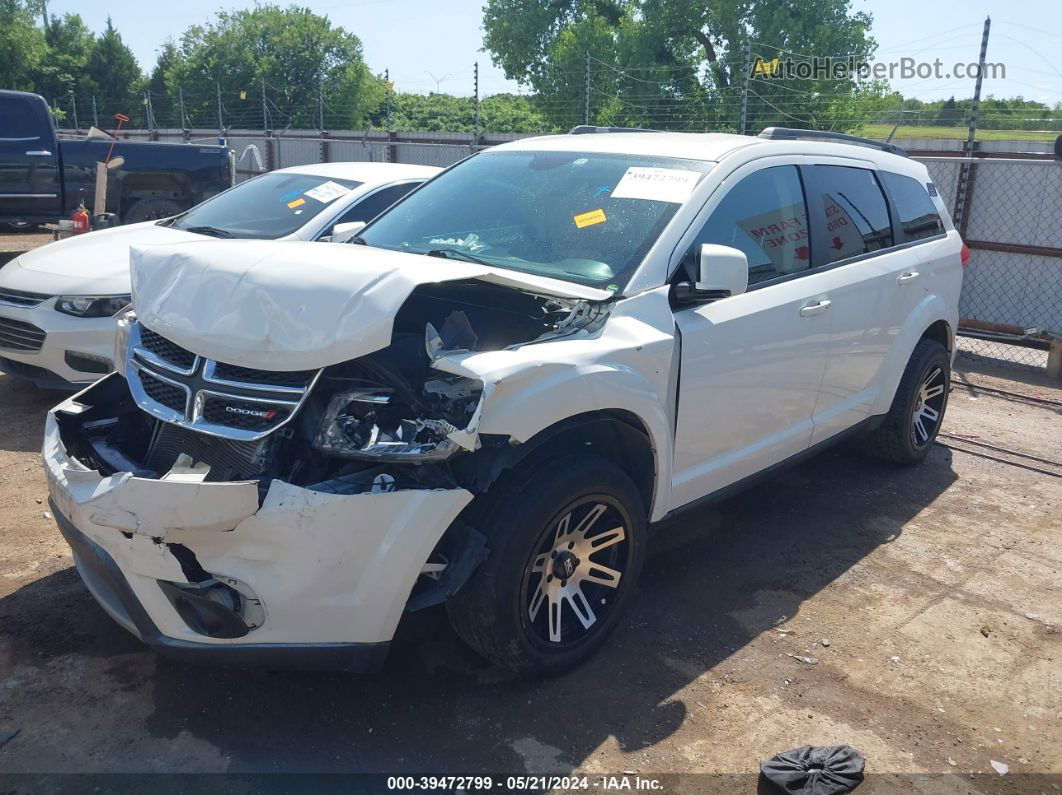 2014 Dodge Journey Sxt Белый vin: 3C4PDCBG3ET313570