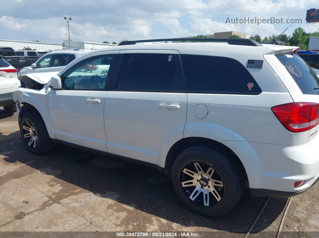 2014 Dodge Journey Sxt White vin: 3C4PDCBG3ET313570