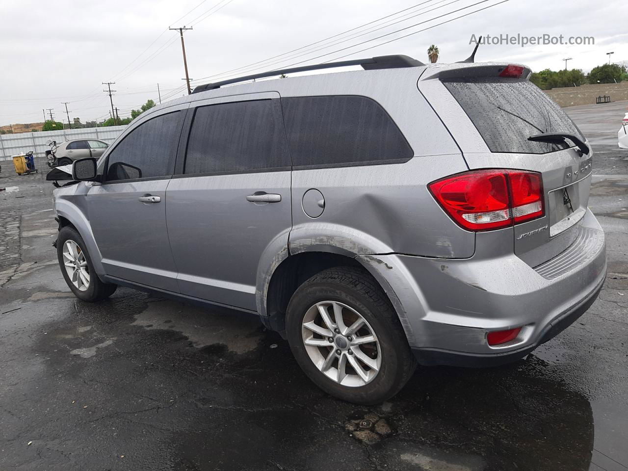 2015 Dodge Journey Sxt Серебряный vin: 3C4PDCBG3FT552053