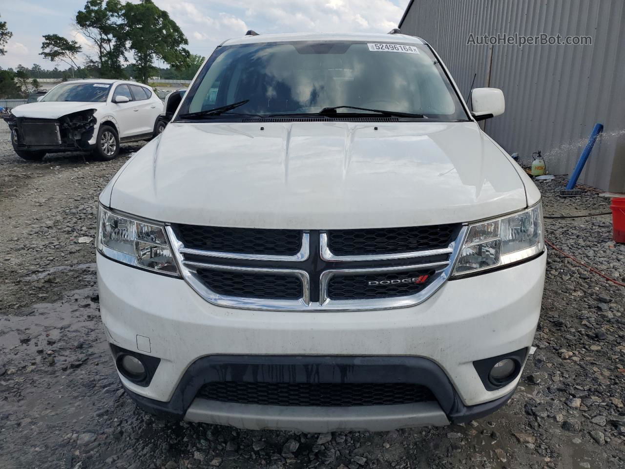 2015 Dodge Journey Sxt White vin: 3C4PDCBG3FT702176