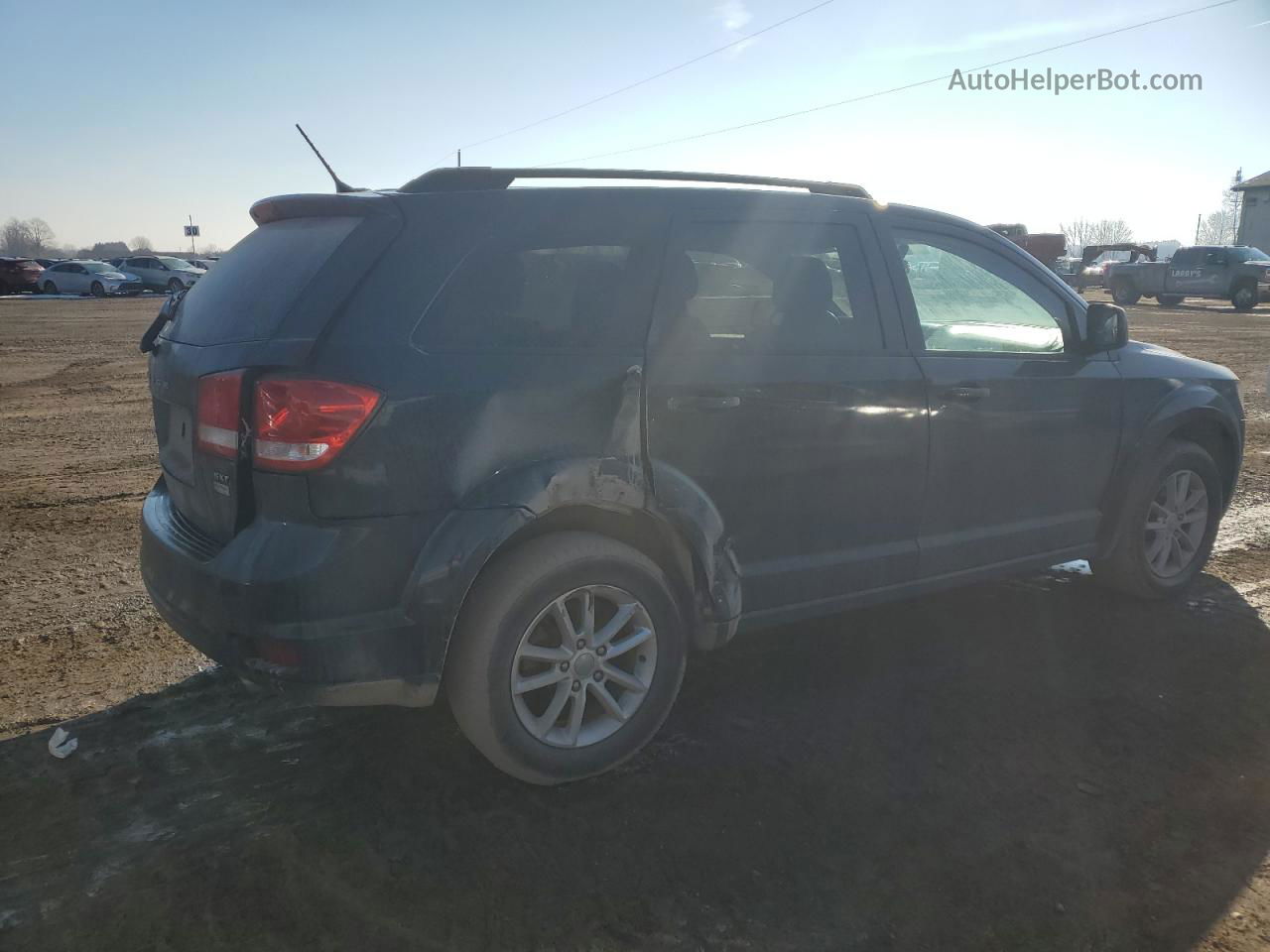 2015 Dodge Journey Sxt Blue vin: 3C4PDCBG3FT742340