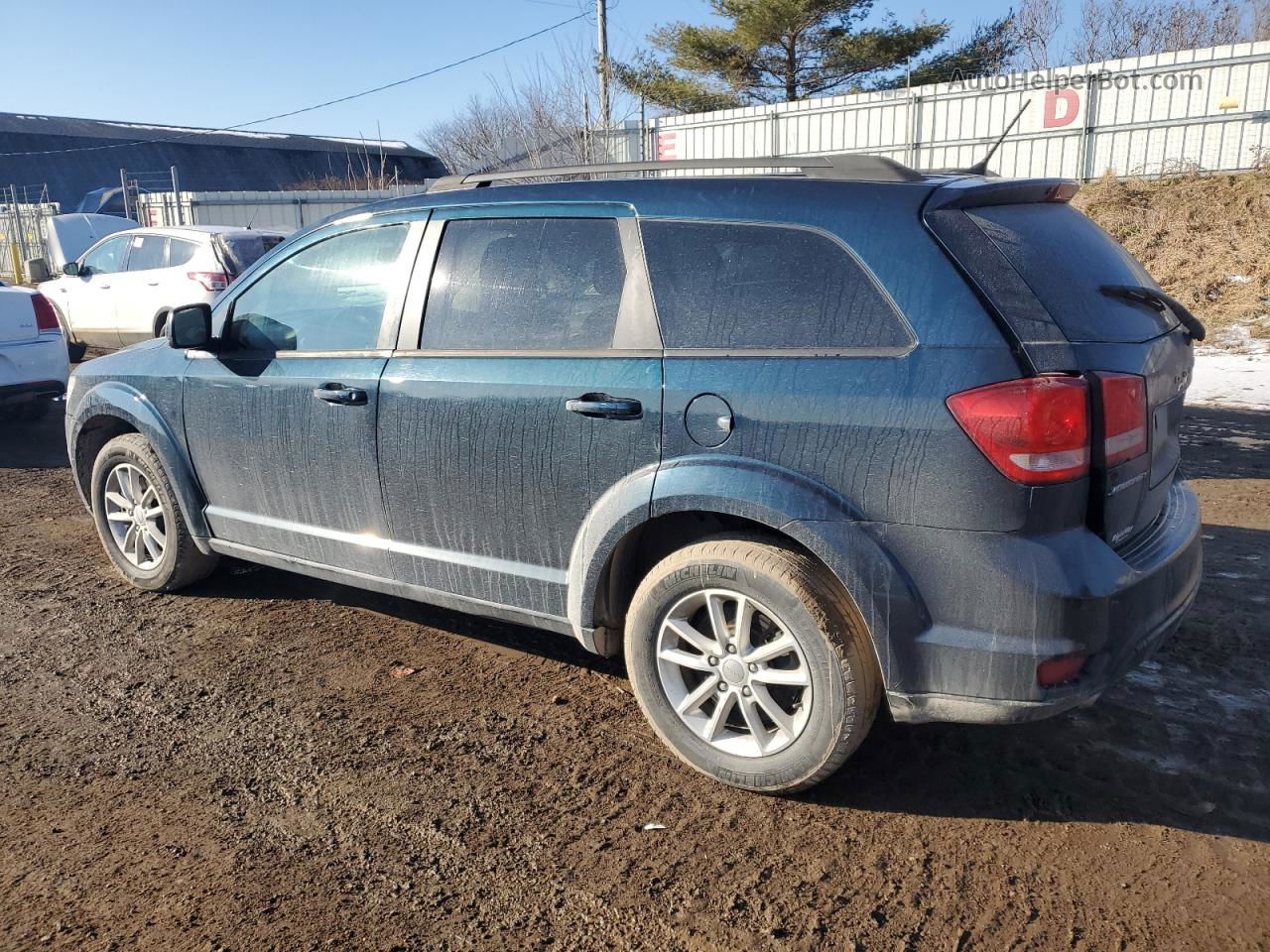 2015 Dodge Journey Sxt Blue vin: 3C4PDCBG3FT742340