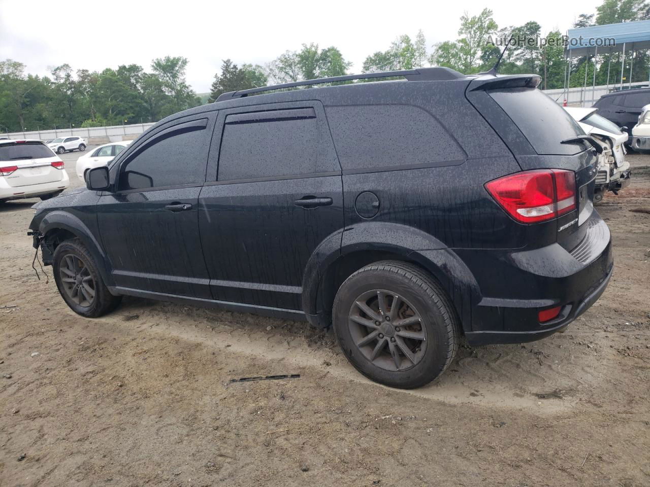 2015 Dodge Journey Sxt Black vin: 3C4PDCBG3FT742774