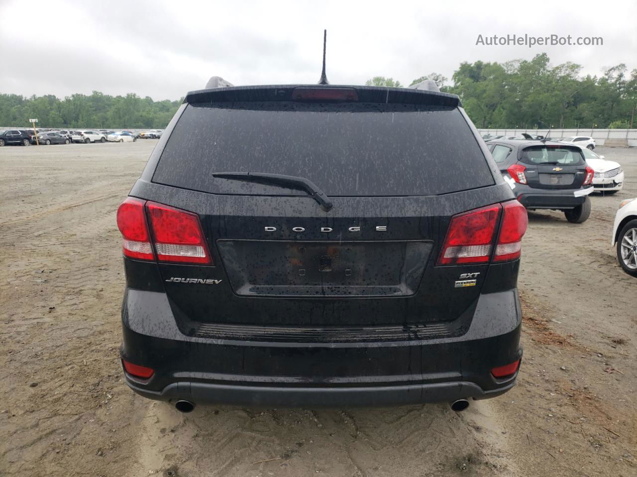 2015 Dodge Journey Sxt Black vin: 3C4PDCBG3FT742774