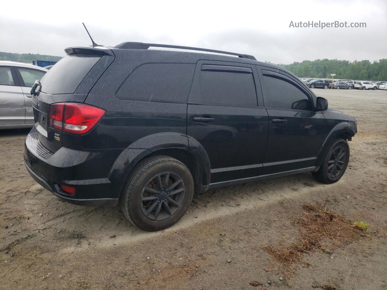 2015 Dodge Journey Sxt Черный vin: 3C4PDCBG3FT742774