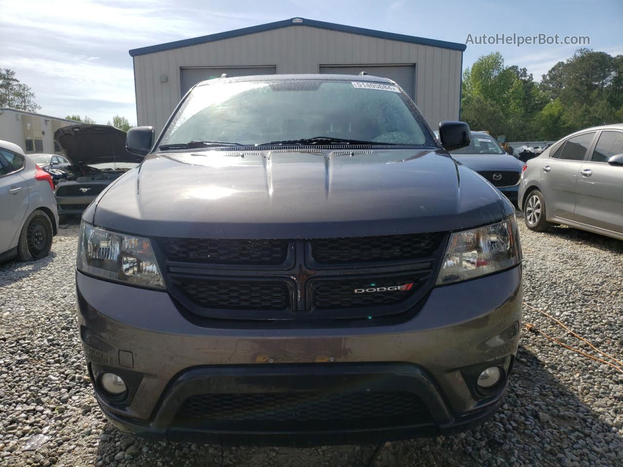 2016 Dodge Journey Sxt Gray vin: 3C4PDCBG3GT112299