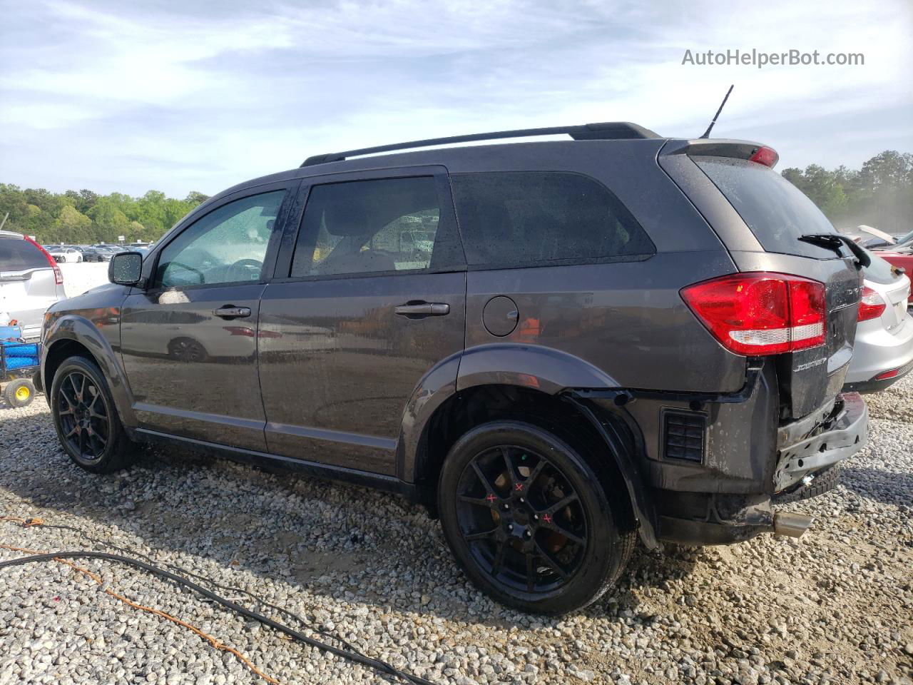 2016 Dodge Journey Sxt Gray vin: 3C4PDCBG3GT112299