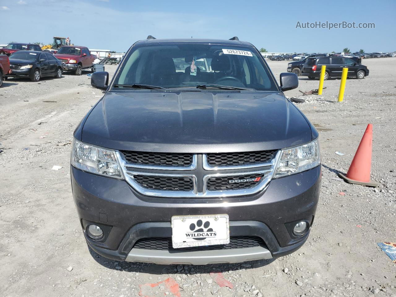 2016 Dodge Journey Sxt Gray vin: 3C4PDCBG3GT127322