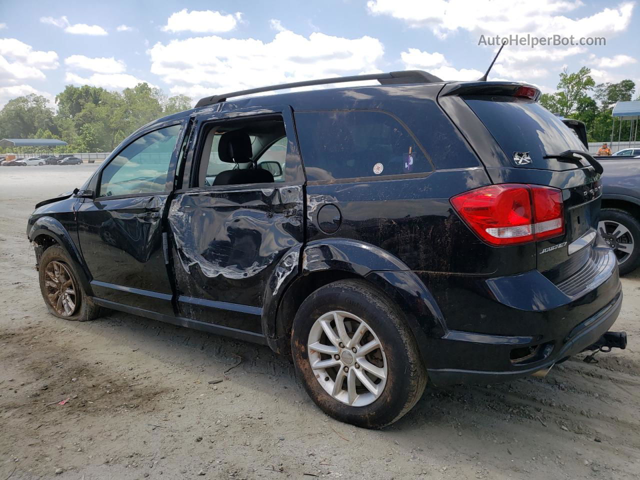 2016 Dodge Journey Sxt Black vin: 3C4PDCBG3GT214640