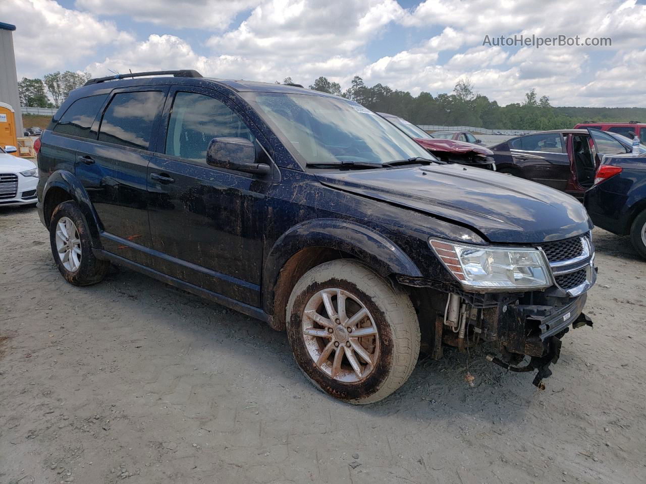 2016 Dodge Journey Sxt Black vin: 3C4PDCBG3GT214640