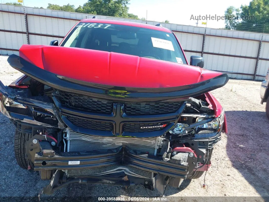 2017 Dodge Journey Sxt Red vin: 3C4PDCBG3HT568563