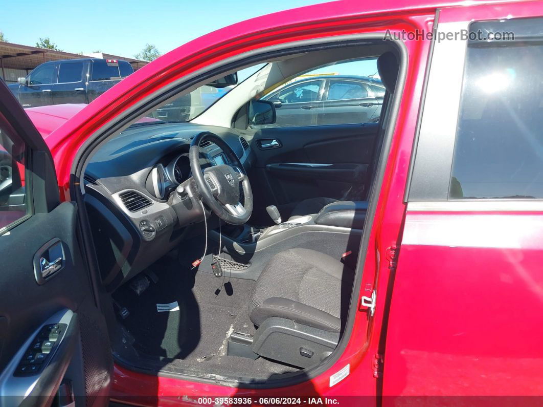 2017 Dodge Journey Sxt Red vin: 3C4PDCBG3HT568563