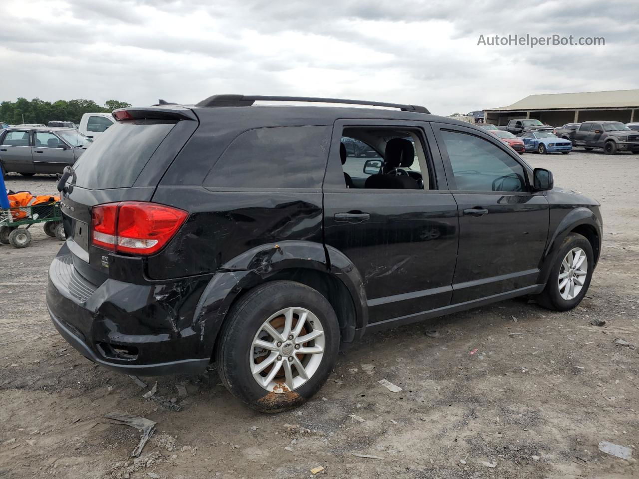 2015 Dodge Journey Sxt Black vin: 3C4PDCBG4FT546925