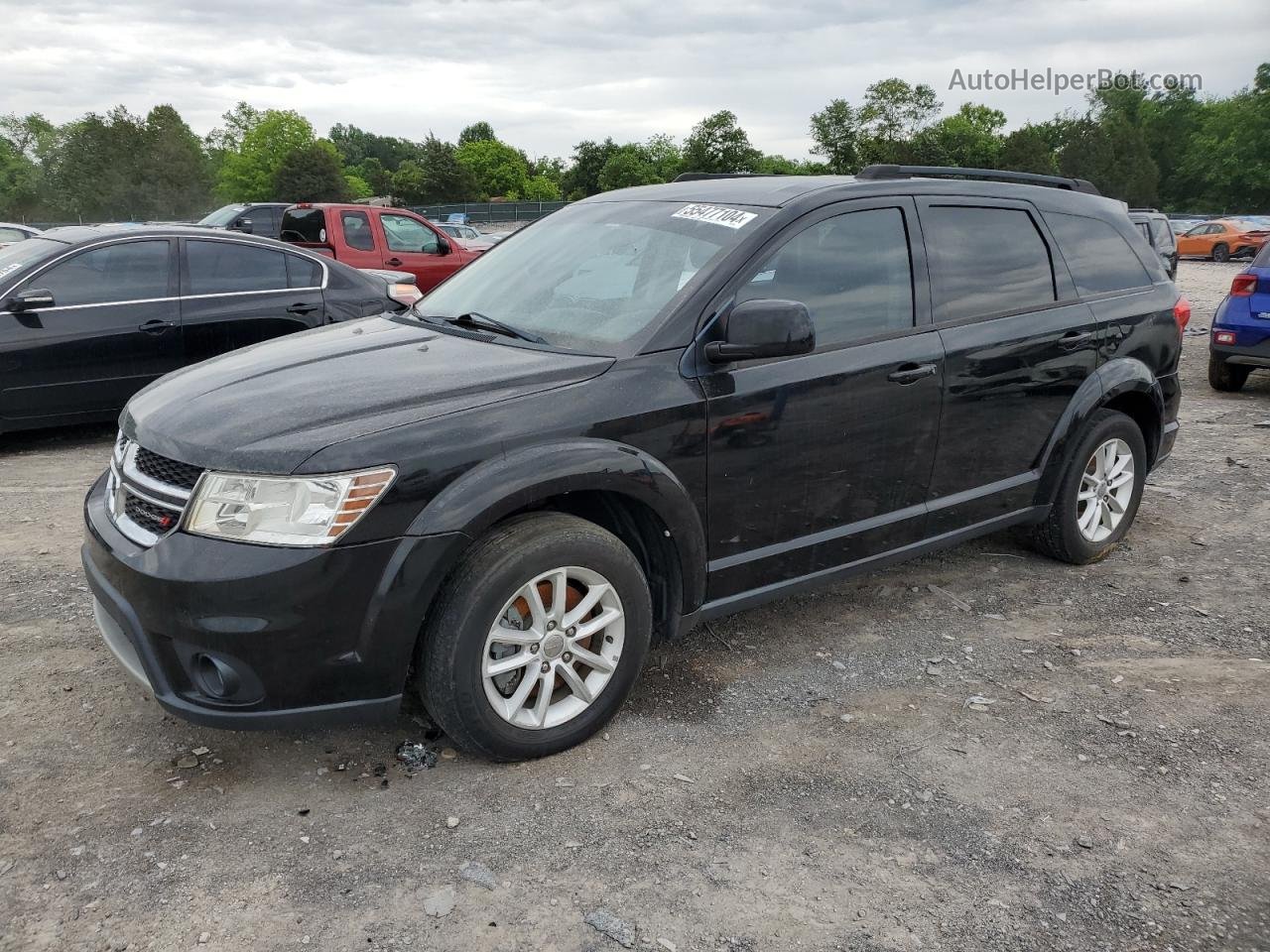 2015 Dodge Journey Sxt Black vin: 3C4PDCBG4FT546925