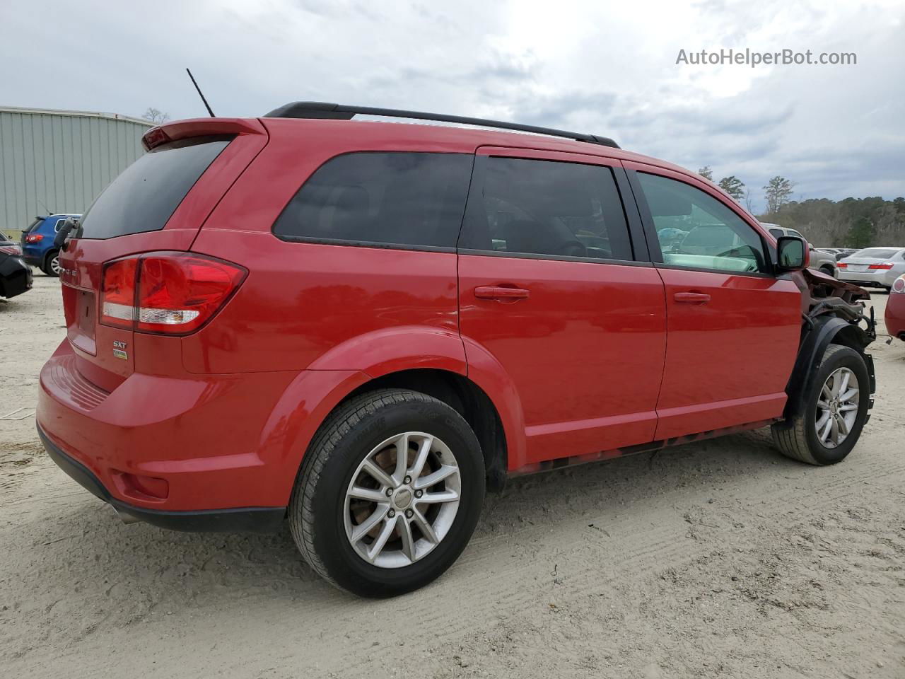 2015 Dodge Journey Sxt Blue vin: 3C4PDCBG4FT616519